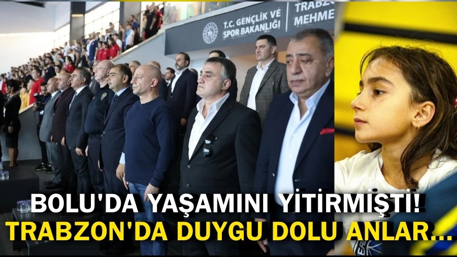 Bolu'da yaamn yitirmiti! Trabzon'da duygu dolu anlar...