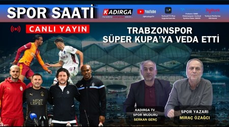 Trabzonspor S�per Kupa'ya Veda Etti