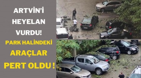 Heyelan Vurdu! Park Halindeki Aralar Pert Oldu