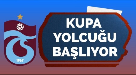 Trabzonspor'un kupa yolcuu balyor