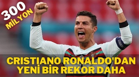 Cristiano Ronaldo Yeni Bir Rekora Daha mza Att