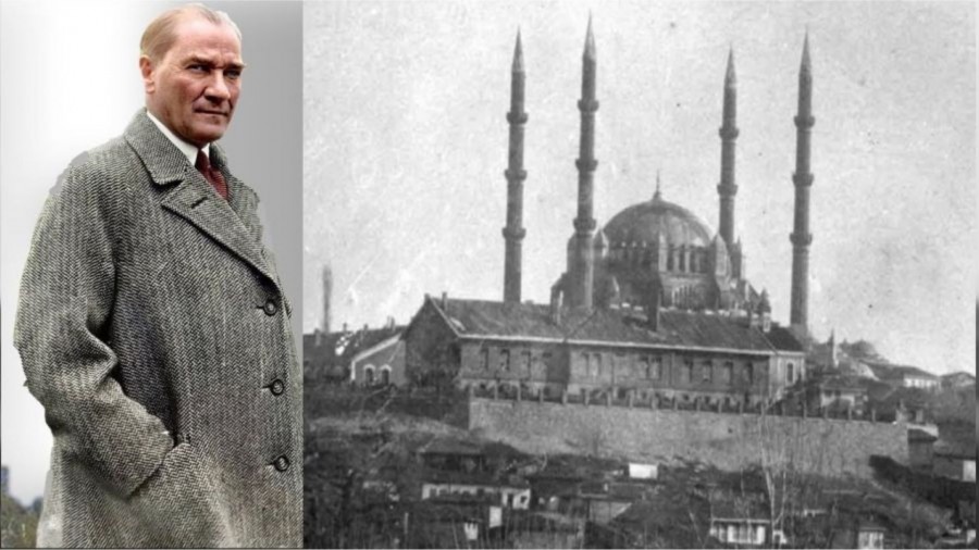 Atatrk harap edilen 126 cami ve 31 medreseyi tamir ettirdi