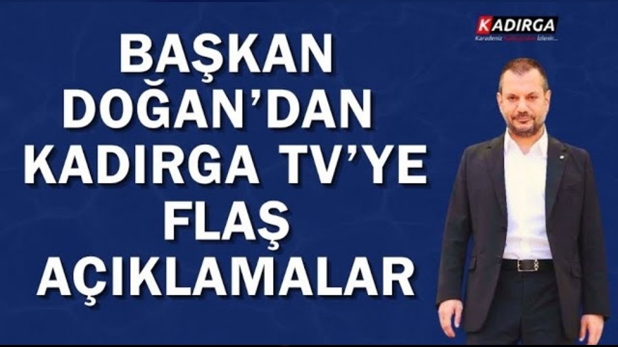 Trabzonspor Bakan Erturul Doan'dan Kadrga TV'ye zel Aklamalar | SPOR SAAT