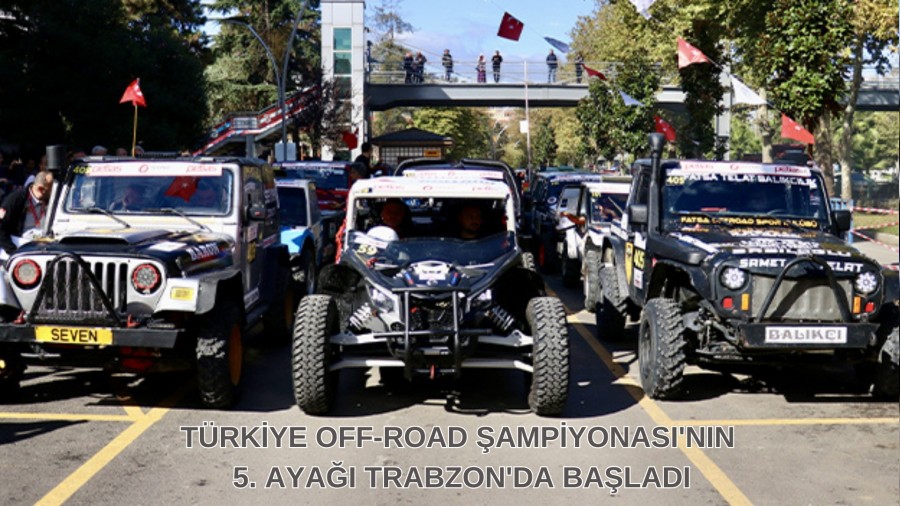 Trkiye Off-Road ampiyonas'nn 5.Aya Trabzon'da Balad