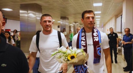 Barisic ve John David Lundstram Trabzon'da