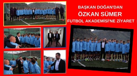 Bakan Erturul Doan'dan zkan Smer Futbol Akademisi'ne Ziyaret