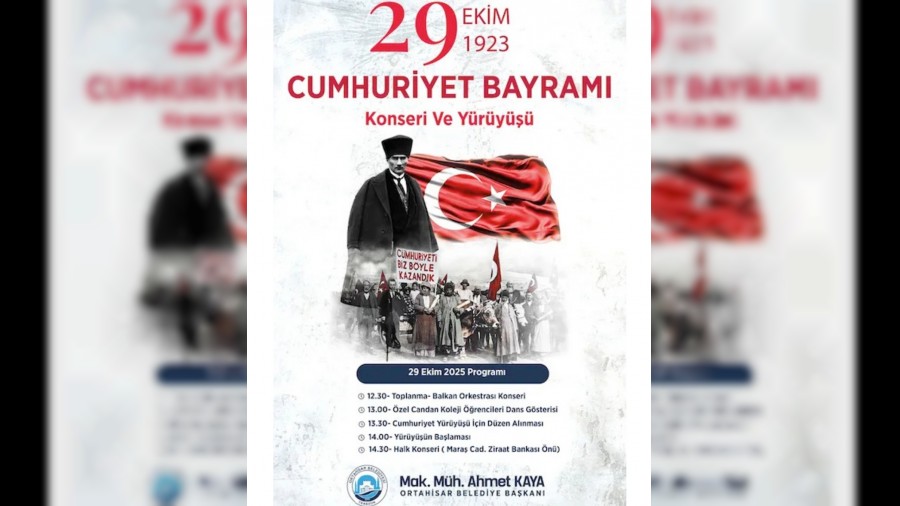 Trabzon'da Cumhuriyet coşkusu! işte böyle kutlanacak...