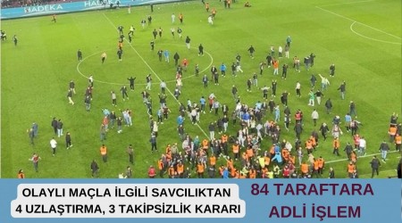 Olayl Trabzonspor-Fenerbahe mayla ilgili savclktan 4 uzlatrma, 3 takipsizlik karar