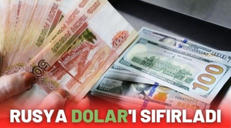 Rusya dolar sfrlad