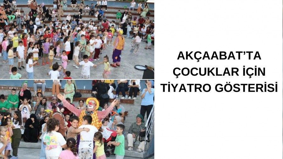 Akaabatta ocuklar in Tiyatro Gsterisi