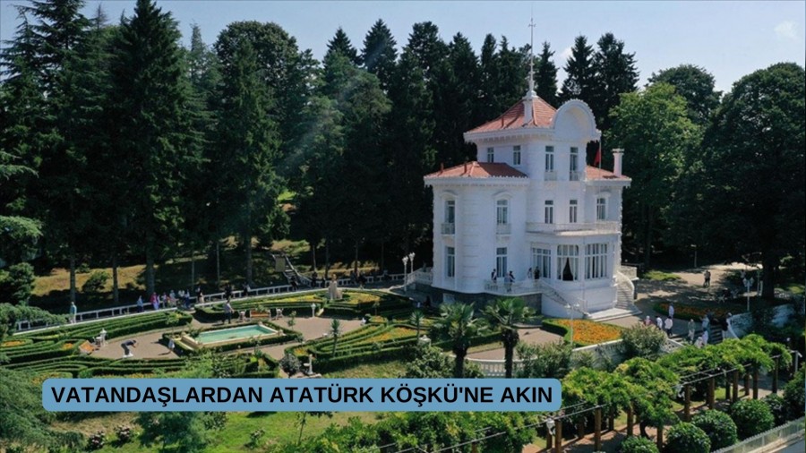 Trabzon'da Vatandalardan Atatrk Kk'ne Akn