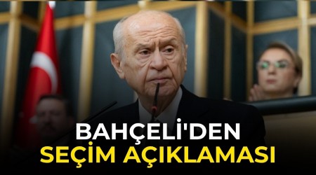 Bah�eli'den Se�im A��klamas�