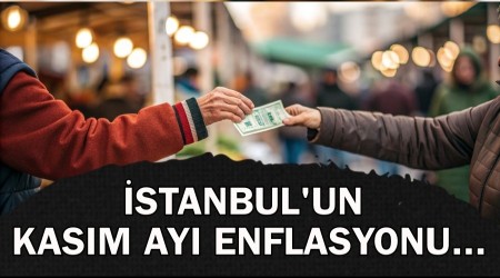 stanbul'un kasm ay enflasyonu...