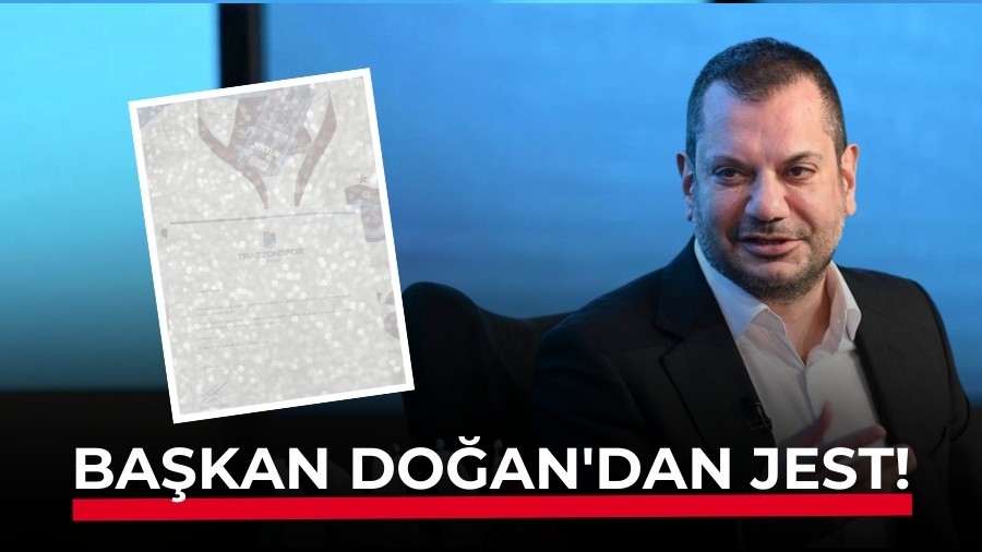 Ba�kan Do�an'dan Jest!