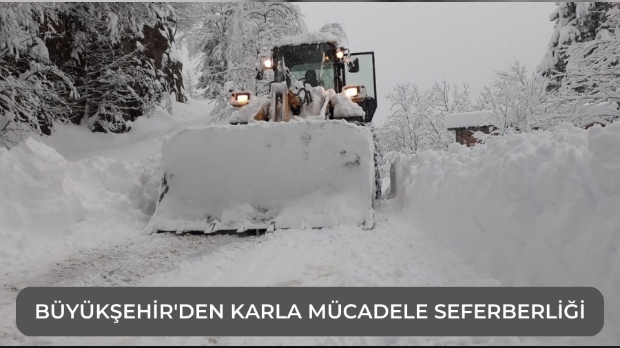 Bykehir'den Karla Mcadele Seferberlii