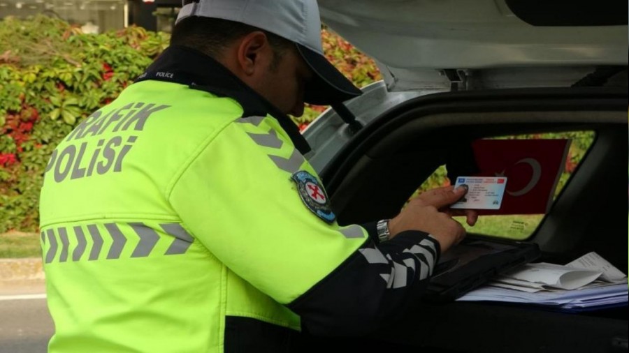 Orduda havadan ve karadan trafik denetimleri sryor