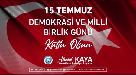 15 TEMMUZ DEMOKRAS VE MLL BRLK GN BAKAN LANI
