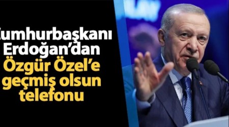 Cumhurbakan Erdoan'dan zgr zel'e "gemi olsun" telefonu