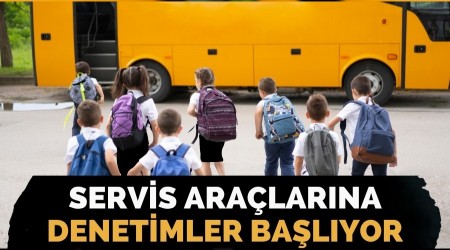 Servis aralarna denetimler balyor