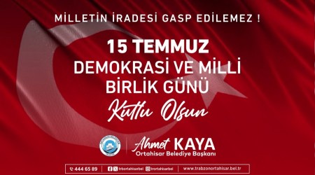 15 TEMMUZ DEMOKRAS VE MLL BRLK GN BAKAN LANI