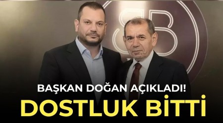 Ba�kan Do�an a��klad�! Dostluk bitti