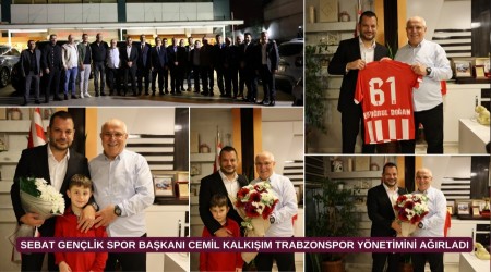 Sebat Genlik Spor Bakan Cemil Kalkm Trabzonspor Ynetimini Arlad