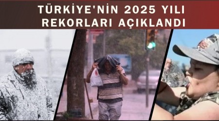 T�rkiye'nin 2025 y�l� rekorlar� a��kland�
