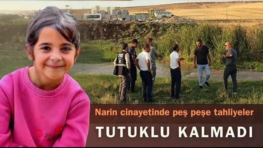 Tutuklu Kalmad�! Narin Cinayetinde Pe� Pe�e Tahliyeler...