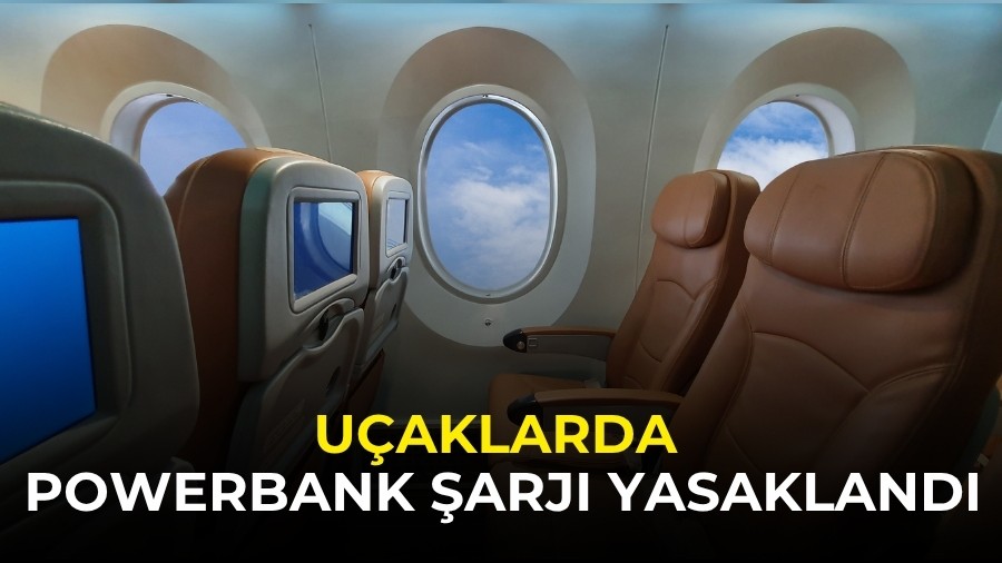 U�aklarda Powerbank �arj� yasakland�