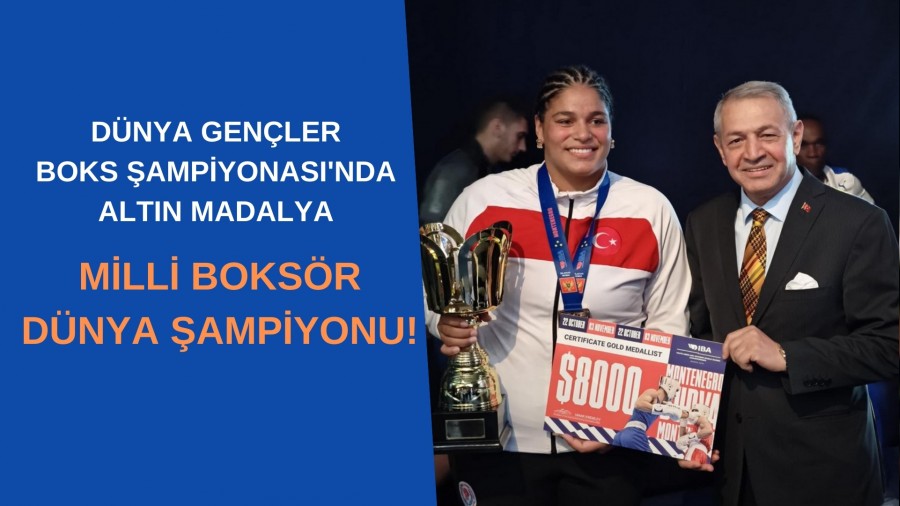 Dnya Genler Boks ampiyonas'nda Altn Madalya 