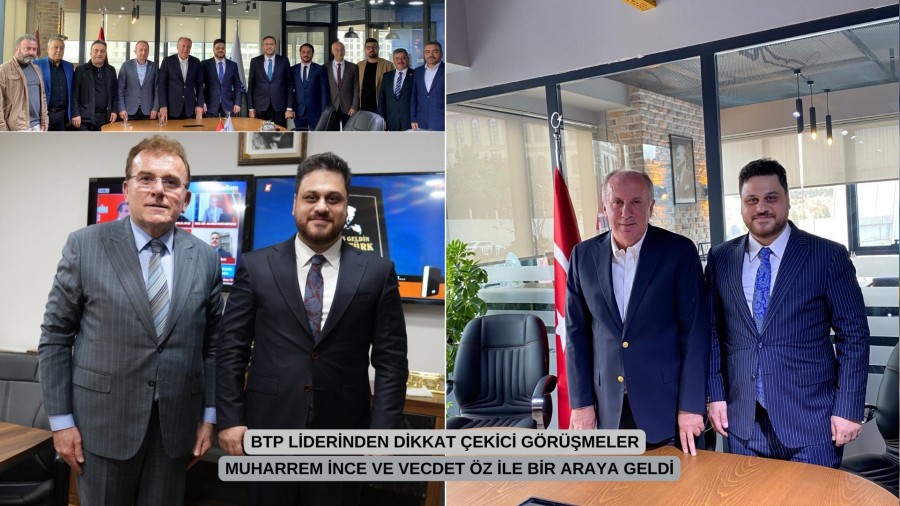 Hseyin Ba, Muharrem nce ve Vecdet z ile Bir Araya Geldi