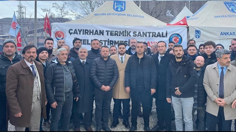 BTP Lideri Hseyin Batan ayrhan Maden ilerine Destek