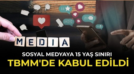 Sosyal medyaya 15 yaş sınırı: TBMM'de kabul edildi