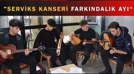 Trabzon'da "Serviks Kanseri Farkındalık Ayı" Etkinliği