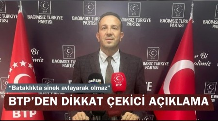 �Batakl�kta sinek avlayarak olmaz�