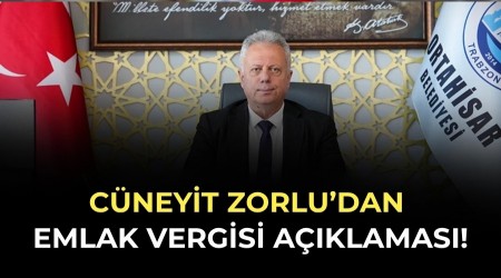 C�neyit Zorlu�dan emlak vergisi a��klamas�!
