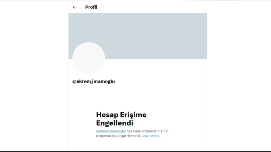 Ekrem mamolu'nun X hesabnn engellenmesine tepkiler yad