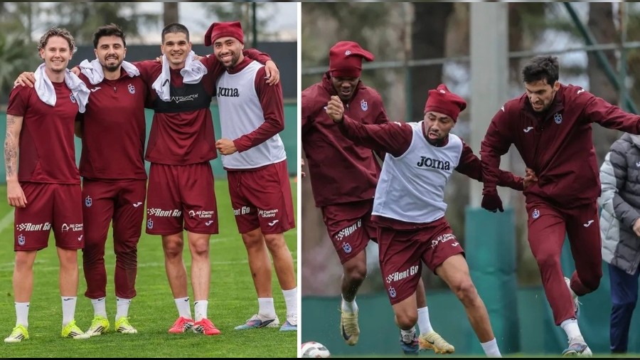 Trabzonspor�da Galatasaray mesaisi devam ediyor