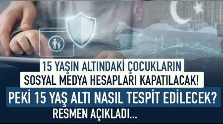 15 ya� alt� �ocuklar�n sosyal medya hesaplar� kapat�lacak! Peki nas�l tespit edilecek?