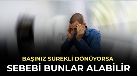 Ba��n�z s�rekli d�n�yorsa sebebi bunlar alabilir