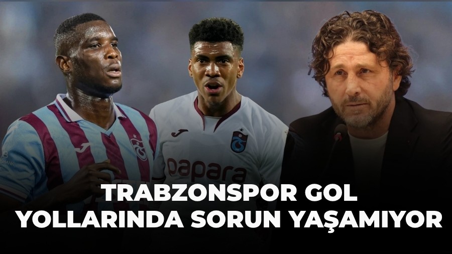 Trabzonspor gol yollar�nda sorun ya�am�yor